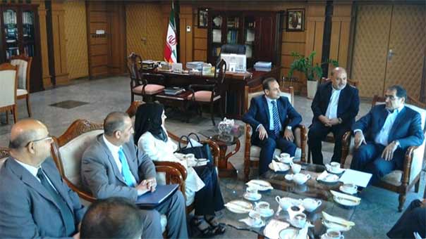 الحلقي يبحث مع وزير الصحة الايراني تعزيز التعاون الثنائي