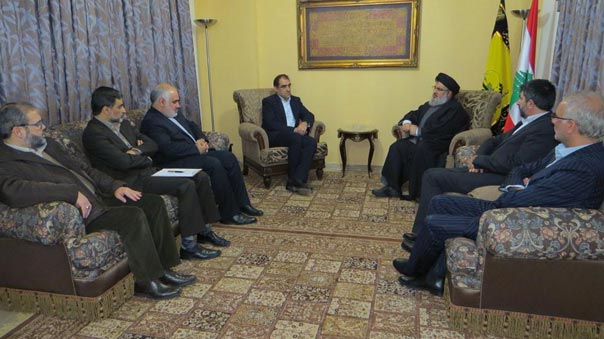 السيد نصر الله إستقبل وزير الصحة الايراني الدكتور حسن هاشمي والوفد المرافق له