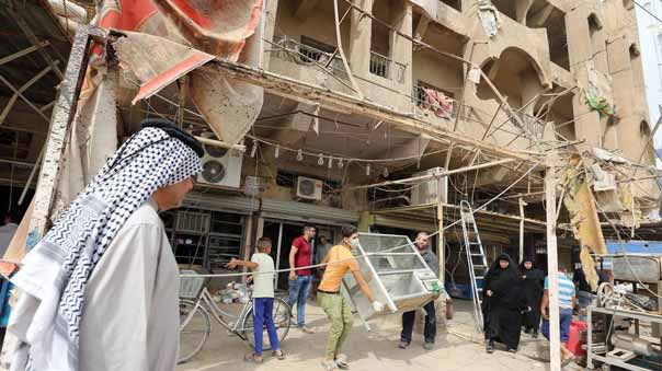 شهداء بعملية احتجاز رهائن داخل مركز تجاري شرقي بغداد.. و&rsquo;داعش&rsquo; يتبنى