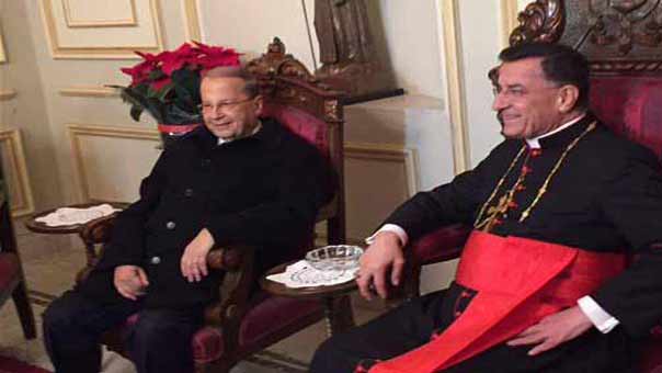 بالصور: جعجع يعلن تبني &rsquo;القوات&rsquo; ترشيح عون لرئاسة الجمهورية