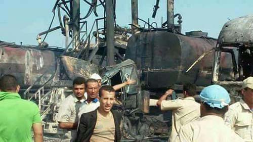 بالصور- مجزرة جديدة يرتكبها العدوان السعودي في محافظة الحديدة باليمن


