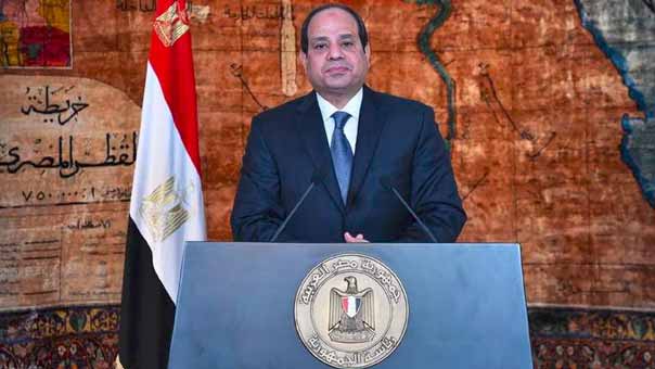 السيسي في ذكرى ثورة &rsquo;25 يناير&rsquo;: مصر تحولت من وطن لـ&rsquo;جماعة&rsquo; إلى &rsquo;وطن للجميع&rsquo;