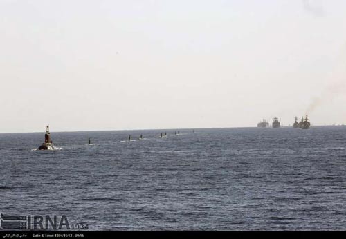 بالصور: البحرية الإيرانية تنهي مناورات &rsquo;الولاية 94&rsquo;