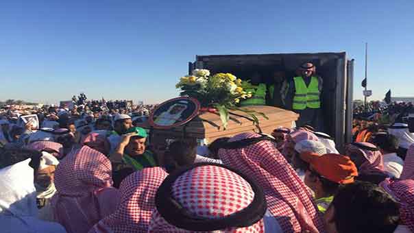 شهداء تفجير الاحساء إلى مثواهم الأخير