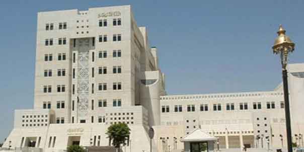 الخارجية السورية: لاتخاذ إجراءات رادعة بحق الدول الداعمة للإرهاب