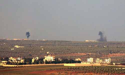 الجيش السوري يتقدم شمال حلب والطائرات الروسية تدمر ناقلات نفط في الطريق الى تركيا