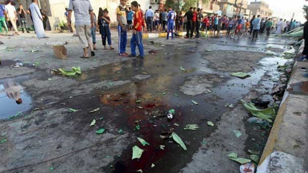 12 شهيدًا و34 جريحًا في تفجيرين انتحاريين استهدفا حسينية في بغداد