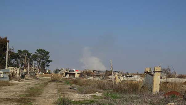 الجيش السوري يتقدم بعمق داريا بريف دمشق