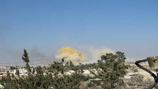 الجيش السوري يتقدم بعمق داريا بريف دمشق