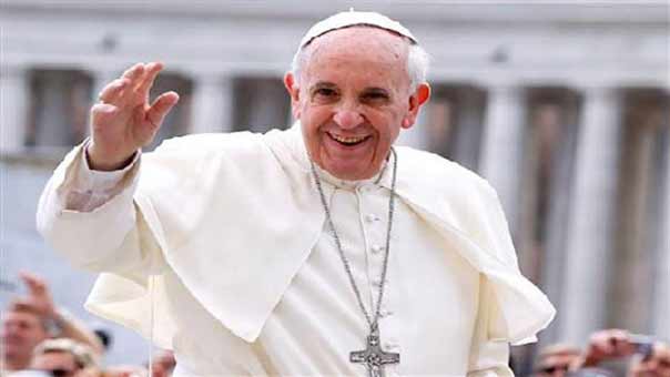 بابا الفاتيكان يعرب عن أمله في أن يؤدي وقف الأعمال القتالية في سورية إلى إنهاء الأزمة