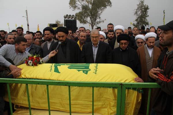 حزب الله وأهالي بلدة عين قانا يشيعون الشهيد المجاهد أحمد عبد المطلب سبيتي