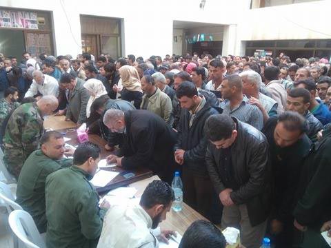 اتمام المصالحة الوطنية في إبطع بريف درعا.. والمساعدات تصل الى البلدة