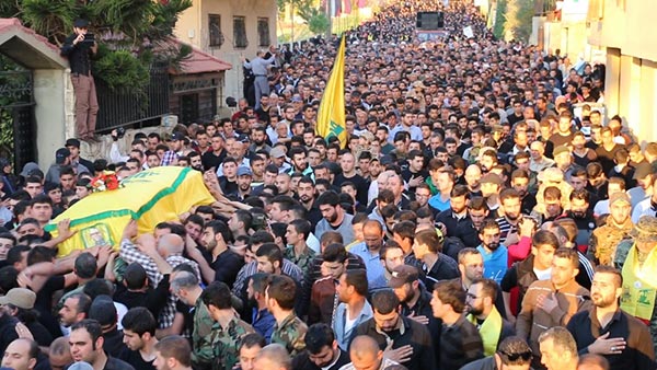 حزب الله وجمهور المقاومة شيّعوا ثلّة من الشهداء المجاهدين الأبطال