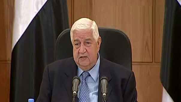 المعلم لدي ميستورا: ملتزمون بحوار سوري سوري دون شروط مسبقة