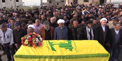 حزب الله وجمهور المقاومة في مجدل زون والدوير ودعوا الشهيدين محمد سلمان وعباس حيدر