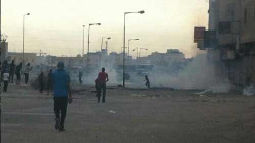 بالصور: تظاهرات احتجاجية بالبحرين في ذكرى احتلال درع الجزيرة للبلاد