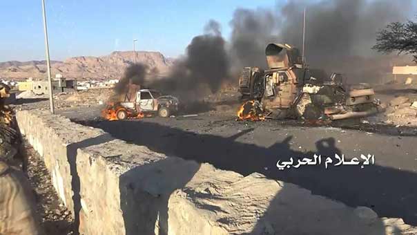 مقتل العديد من قادة وعناصر مرتزقة العدوان السعودي اثر تقدم الجيش اليمني واللجان الشعبية في تعز