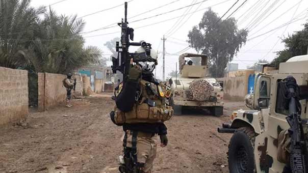 القوات الأمنية والعشائر تحرر ناحية كبيسة جنوب هيت 