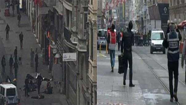 إنفجار يهزّ شارع الاستقلال وسط اسطنبول 