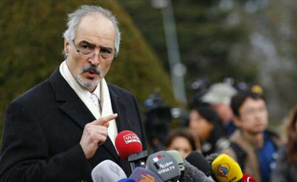 الجعفري عقب لقاء دي ميستورا: مقام الرئاسة ليس موضوع نقاش في الحوار الحالي