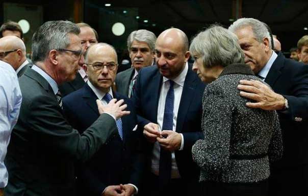 اجتماع اوروبي طارئ في بروكسل.. وأوباما يرى أن إلحاق الهزيمة بـ’داعش’ أولوية