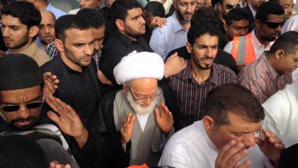 آلاف البحرينيين يشيعون السيد جواد الوداعي