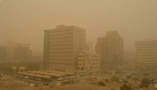 إعلان حالة الطوارئ في مكة المكرمة بسبب العواصف الرملية