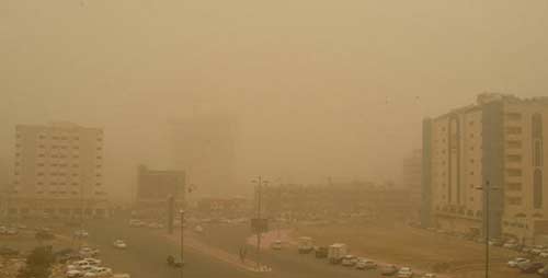 إعلان حالة الطوارئ في مكة المكرمة بسبب العواصف الرملية