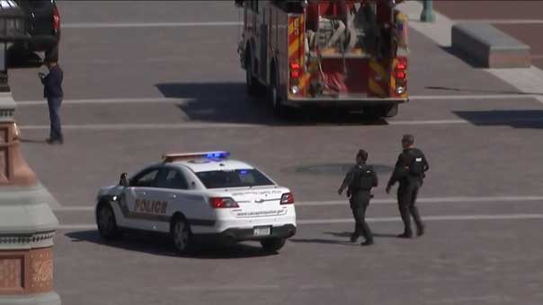 جرح شرطي بإطلاق رصاص في مبنى الكونغرس الأميركي