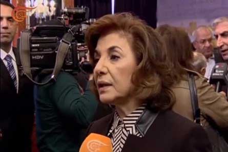 بثينة شعبان: يجب استعادة أرض فلسطين لتعود البوصلة والواجهة للعرب