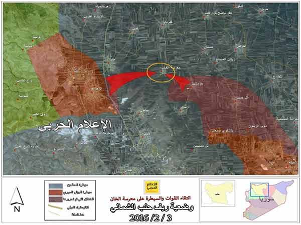 وانكسر القيدُ وفك الحصار عن نبل والزهراء 

