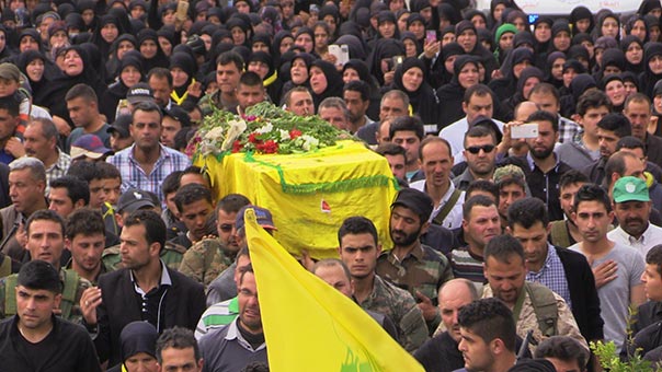 حزب الله وأهالي بلدة الخضر شيّعوا الشهيد المجاهد محمد عودة