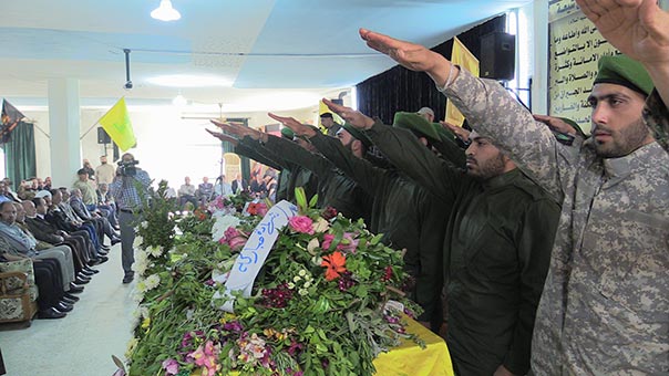 حزب الله وأهالي بلدة الخضر شيّعوا الشهيد المجاهد محمد عودة