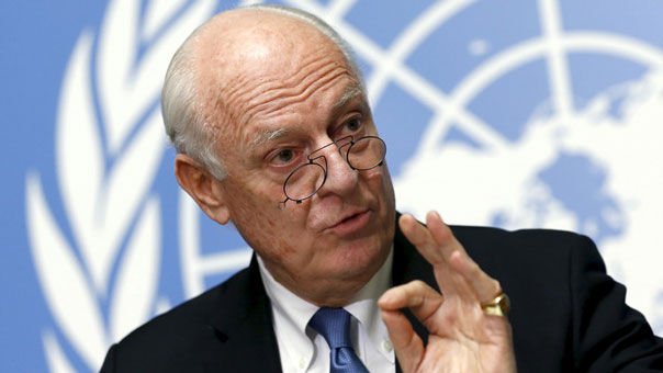 دي ميستورا: راضون عما تفعله موسكو من أجل محاربة ’داعش’ في سوريا