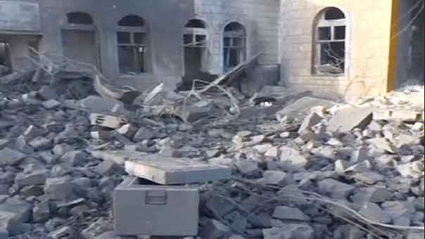 العدوان السعودي دمّر القطاع الصحي في صعدة بشكل كلّي