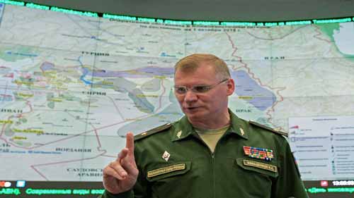 الدفاع الروسية: 4 خروقات لوقف إطلاق النار من قبل المسلحين بأرياف اللاذقية وحماة وحمص في سوريا