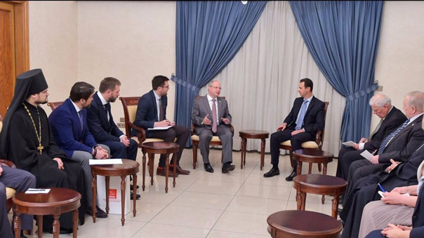 وفد روسي عن الأسد: صمود السوريين ودعم الأصدقاء وراء الإنجازات الميدانية والفدرلة ستدمر سوريا