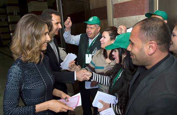 ‫&rlm;الأسد‬ بعد مشاركته في انتخابات مجلس الشعب: الإرهاب فشل في تدمير البنية الاجتماعية للهوية الوطنية