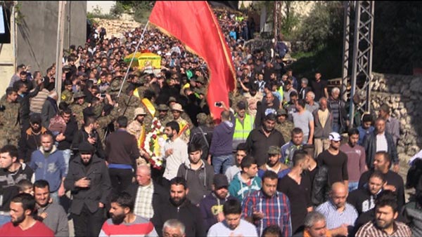 حزب الله وجمهور المقاومة شيّعوا الشهيدين علي حمدان ومصطفى شحادي في عدلون وكفرملكي