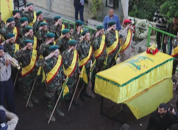 حزب الله وجمهور المقاومة شيّعوا الشهيدين علي حمدان ومصطفى شحادي في عدلون وكفرملكي