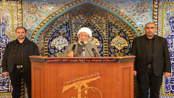الشيخ يزبك: هل المؤتمرات والخطابات تقتلع الارهاب من جذوره مع الحرص على الحسابات الخاصّة؟