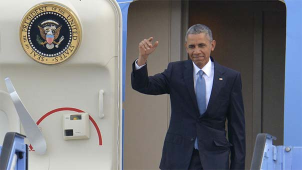 قمة مصغرة بين أوباما ورؤساء دول أوروبا في زيارته تبحث أزمات القارة العجوز