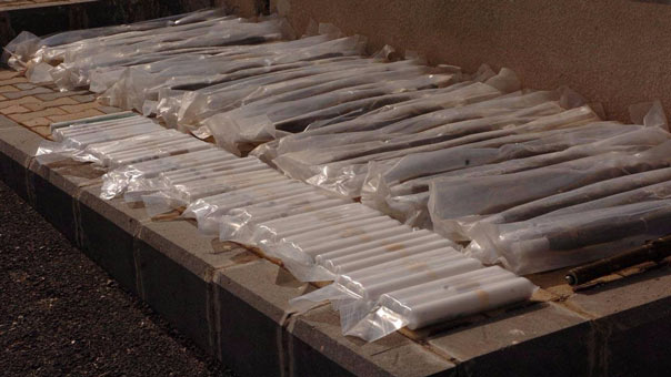 مصادرة سيارة محملة بألغام صهيونية الصنع وقذائف هاون و&rsquo;ار بي جي&rsquo; في ريف السويداء الغربي