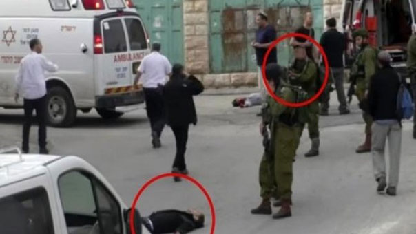 شرطة العدو توصي بمنح &rsquo;وسام البطولة&rsquo; لشرطي أطلق النار على جريح فلسطيني أعزل في يافا قبل شهرين