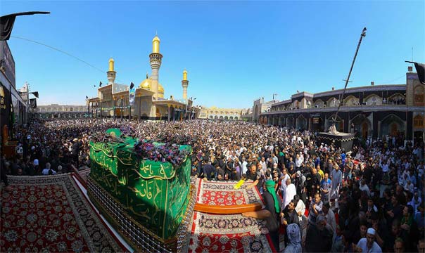 بغداد تعج بالمحبين عند باب المراد.. 12 مليون زائراً يحيون شهادة الإمام الكاظم ’ع’