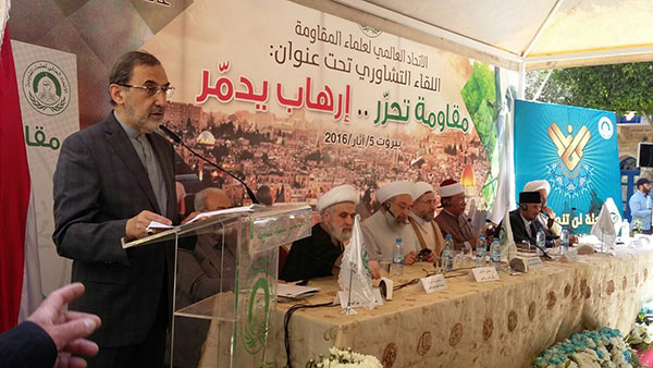ملتقى اتحاد علماء المقاومة &rsquo;مقاومة تحرر..إرهاب يدمر&rsquo;: الارهاب شيطنة وصهينة والمقاومة تحرير ومستقبل