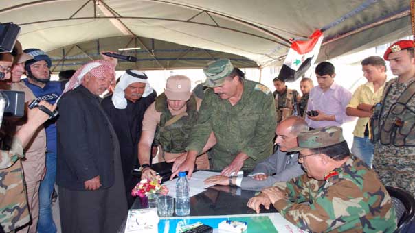 اتساع نطاق المصالحات المحلية في حماه&hellip; واتفاق مصالحة جديد في قرية السمرا بالريف الشمالي