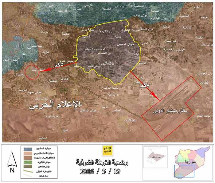 الجيش السوري يستعيد 13 بلدة في الغوطة الشرقية لدمشق تتجاوز مساحتها الـ40 كلم مربعاً

