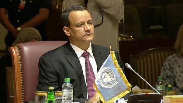 الوفد الوطني اليمني مخاطباً اسماعيل ولد الشيخ: استمرار العدوان هو رغبة بإفشال المباحثات