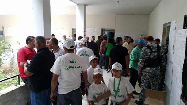 بالصُّور.. الجولة الرابعة من الانتخابات البلدية والاختيارية في لبنان الشمالي وعكار
